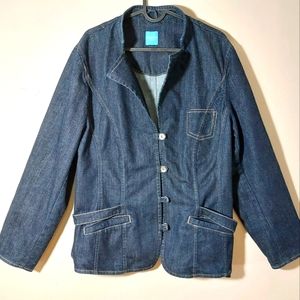 Olsen Denim/Jean Jacket  Dark Wash